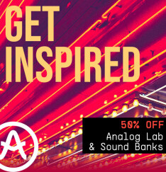Analog Lab et les banques de sons à -50% chez Arturia