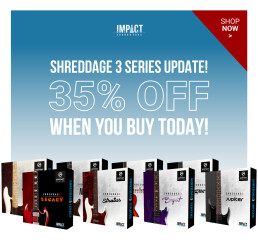 La série Shreddage 3 mise à jour et en promo