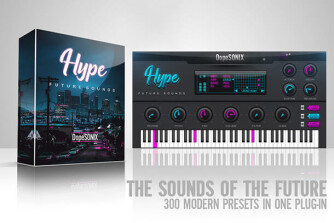 Dope Sonix propose Hype, un synthétiseur numérique virtuel