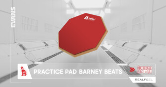 Un pad d'entraînement Evans en édition limitée, bientôt chez D'Addario