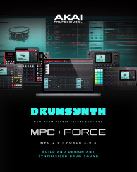 DrumSynth, un synthétiseur de batterie virtuel pour MPC et Force