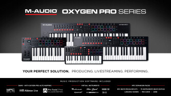 M-Audio présente les 4 nouveaux produits Oxygen Pro