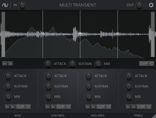 Multi Transient vient de passer en V2 chez Audio Assault
