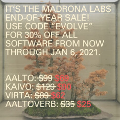 Madrona Labs fait fondre ses prix 