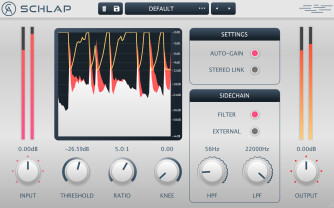 Voici Schlap, le nouveau compresseur logiciel de Caelum Audio
