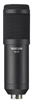 Tascam propose le TM-70, un nouveau microphone de podcast