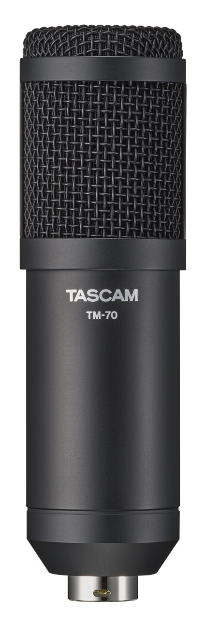 Tascam propose le TM-70, un nouveau microphone de podcast