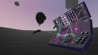 42tones propose un synthé modulaire en réalité virtuelle : SynthVR