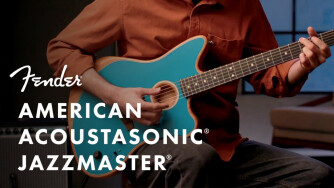 Fender sort officiellement l'Acoustasonic Jazzmaster