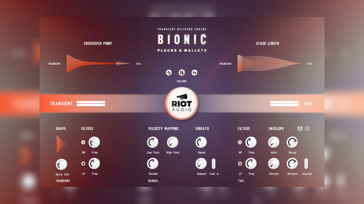 Riot Audio vous offre la possibilité de créer vos propres percussions