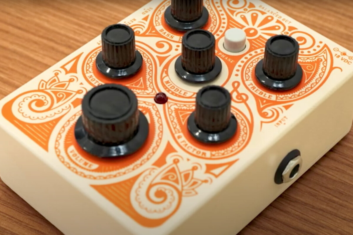 Orange sort un nouveau préampli acoustique : Acoustic Pedal