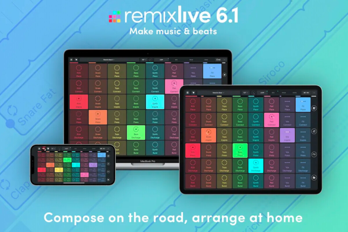 Remixlive 6.1 : du smartphone au Mac !