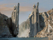 Eric Valette - Death of Gandalf - The Argonath - LOTR saga revisited
