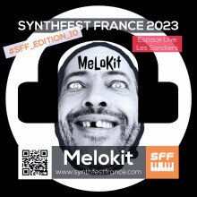 melokit - extrait mini live crash test scène LES SONDIERS SYNTHFEST FRANCE 2023