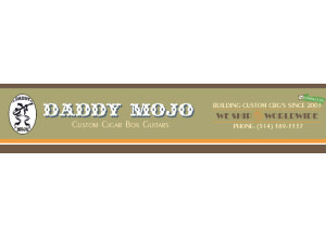 Daddy Mojo Cigar Box 6 cordes Deluxe