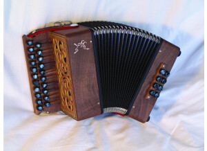 B. Loffet "Touptit" 2 rangs - 1 voix noyer