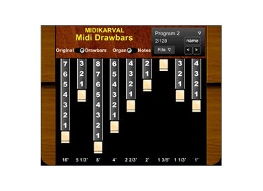 Midikarval Midi Drawbars
