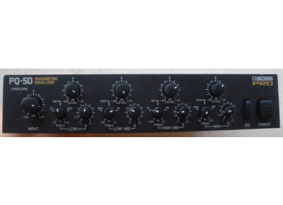 Boss PQ-50 Parametric Equalizer