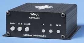 Rjm Music Technologies Y-Not - A/B/Y Switch