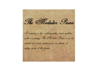 ProgSounds The Modular Piano for Kontakt