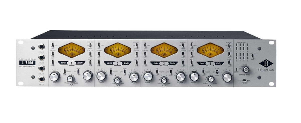 [Musikmesse] Universal Audio 4-710D Preamp