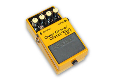 Boss OS-2 OverDrive/Distortion - Modded by Monte Allums