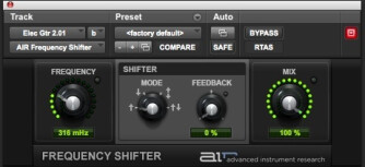 Digidesign AIR Frequency Shifter