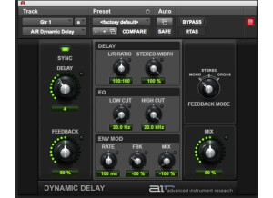 Digidesign AIR Dynamic Delay