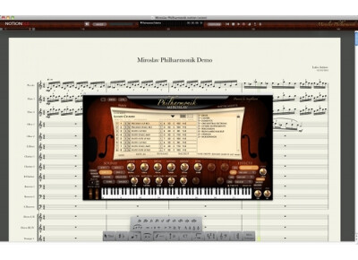 Notion Music SLE for Miroslav Philharmonik