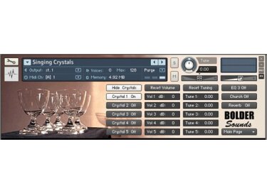 Bolder Sounds Crystal Glasses V2 Kontakt