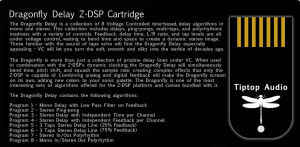 Tiptop Audio Dragonfly Delay Z-DSP Cartrige