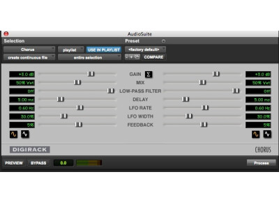 Digidesign DigiRack Chorus