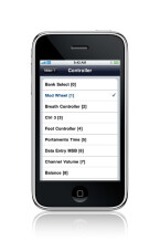 Audiofile Engineering MIDI Surface for iPhone OS