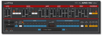 reKon Audio VST-AU JUNO-106 Editor