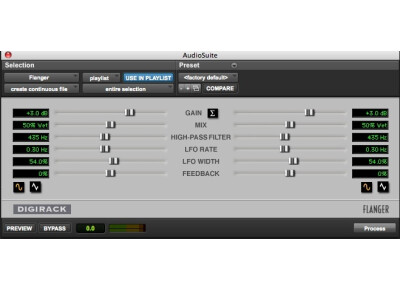 Digidesign DigiRack Flanger