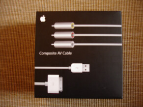 Apple composite AV cable