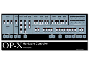SonicProjects OP-X Hardware Controller
