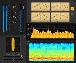 La T-RackS Metering Suite offerte avec iLoud MTM et Micro