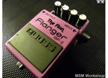 Boss BF-2 Flanger - The Flan - Modded by MSM Workshop