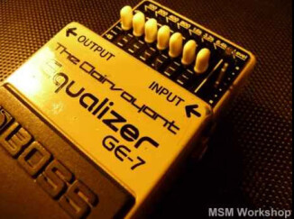 Boss GE-7 Equalizer - The Clairvoyant - Modded by MSM Workshop