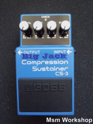 Boss CS-3 Compression Sustainer - Big Jack - Modded by MSM Workshop