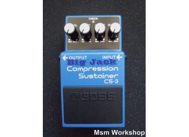 Boss CS-3 Compression Sustainer - Big Jack - Modded by MSM Workshop
