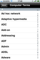Ask Video Computer Terms iPhone App