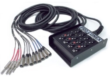 Hosa SH 12X4 Pro Conex Snake