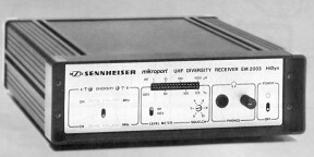 Recherche récepteur HF Sennheiser EM-2003 fréquence 595 MHz