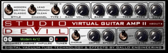Studio Devil Updates Virtual Guitar Amp II