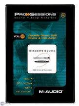 M-Audio ProSessions Vol. 02  Discrete Drums: R&B Drums and Percussion