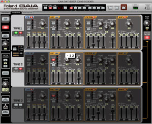 Roland Gaia Synthesizer Sound Designer