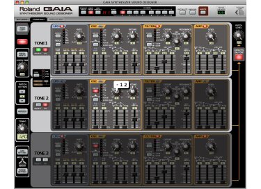 Roland GAIA Synthesizer Sound Designer