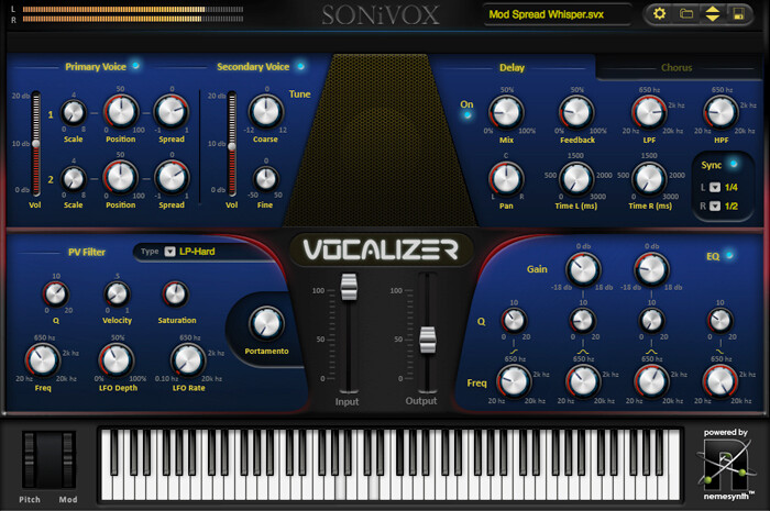 SONiVOX Vocalizer : le synthé de production vocale